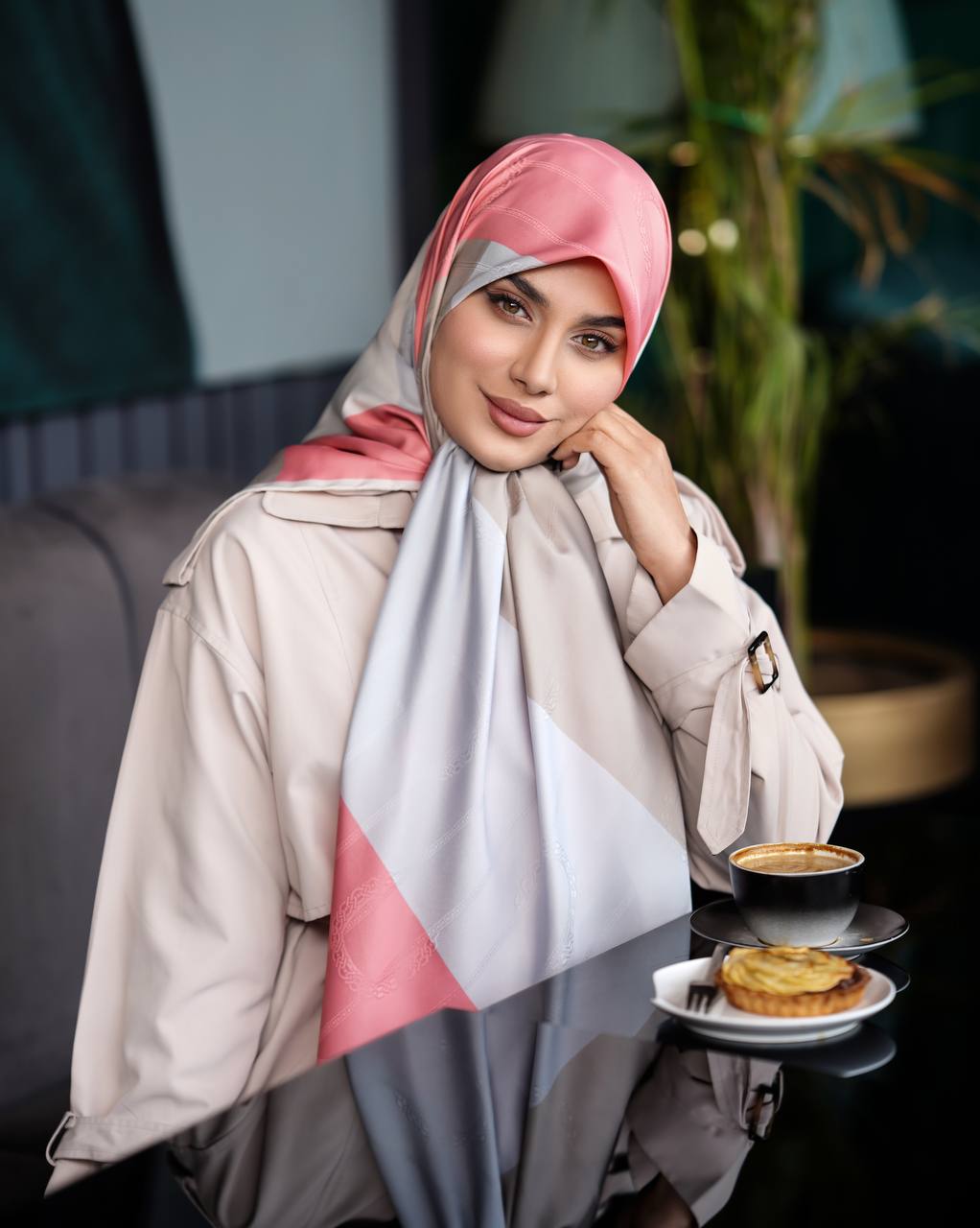 رنگ صورتی طوسی