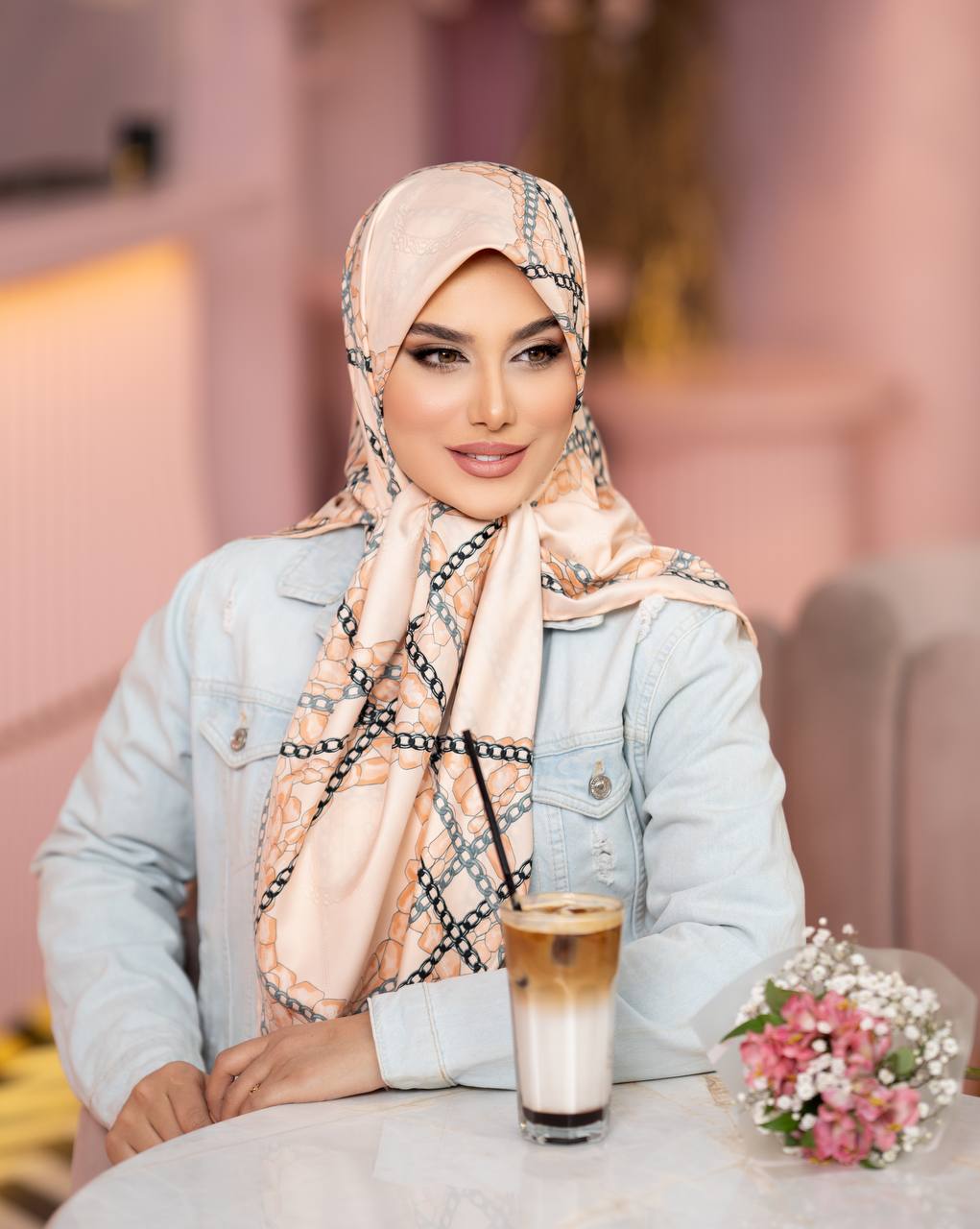 روسری گلبهی