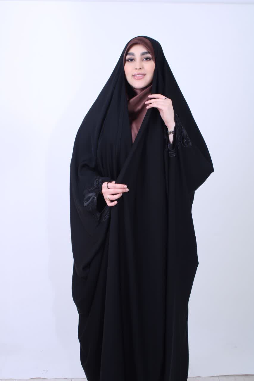 چادر مشکی عبایی شقایق