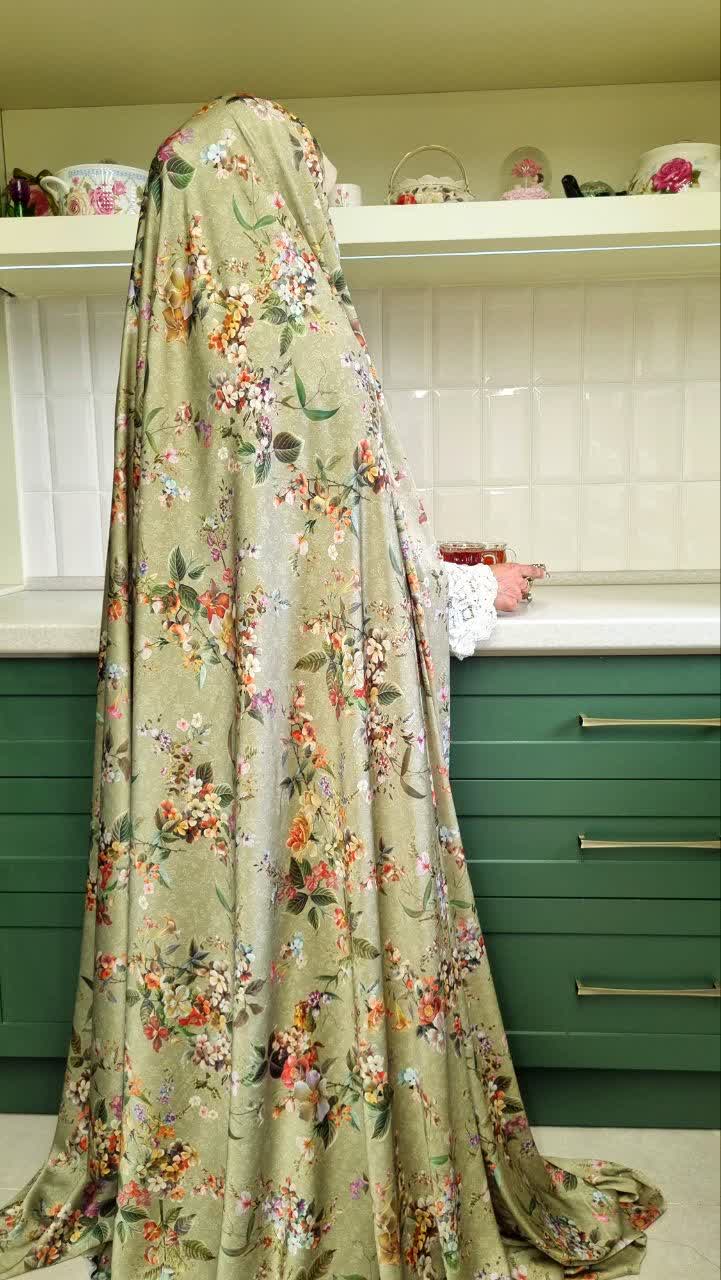 چادر طرح ابریشم