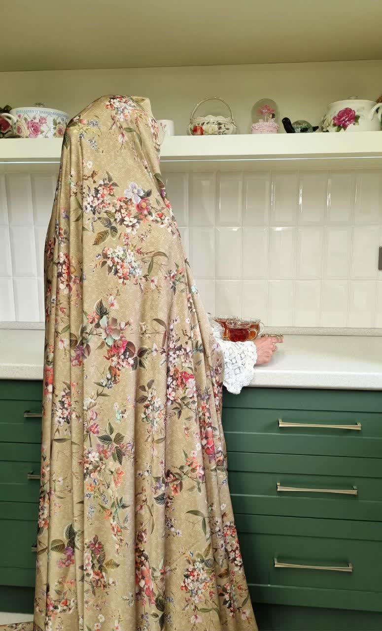 چادر طرح ابریشم